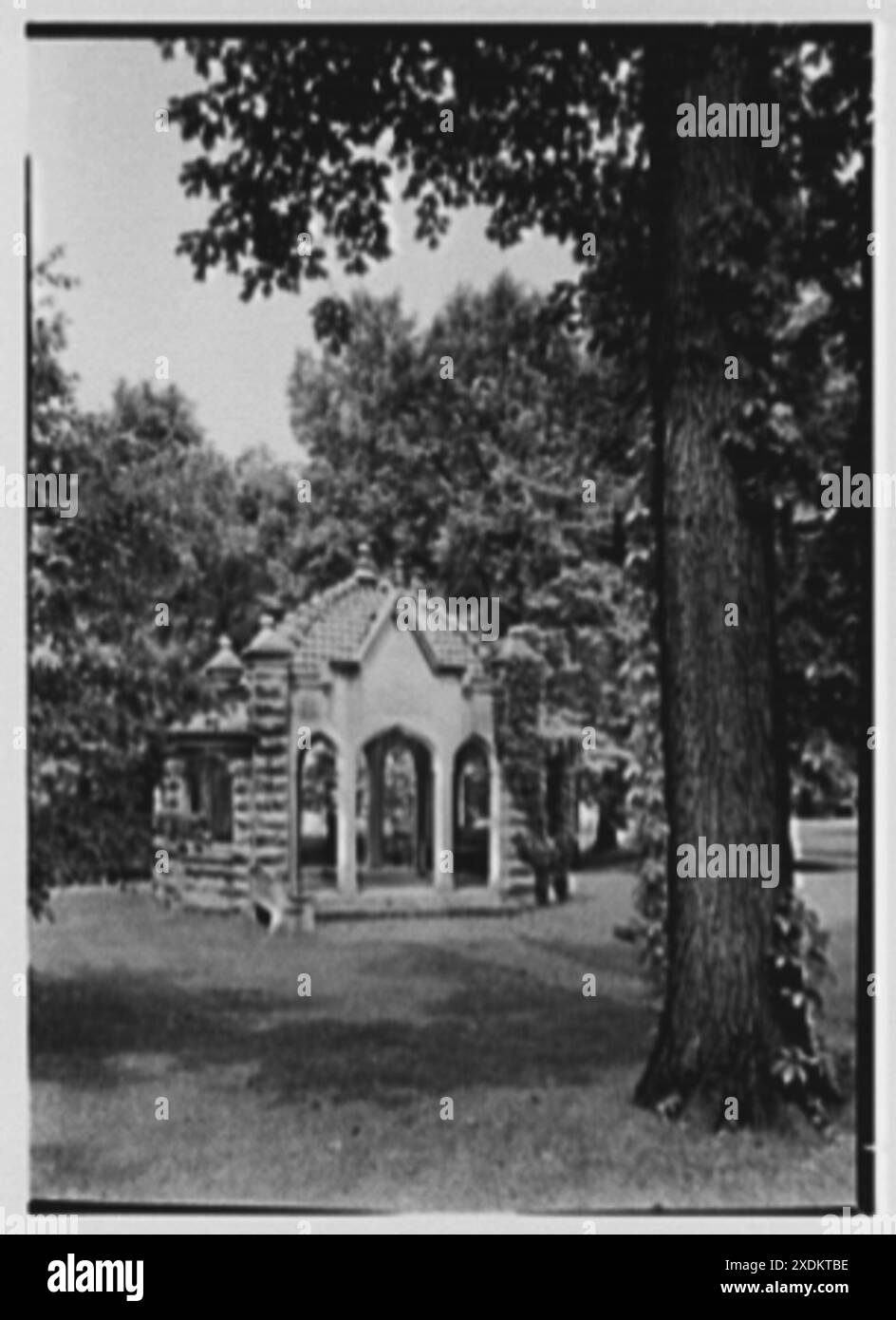 Indiana University, Bloomington, Indiana. Well House. Collection Gottscho-Schleisner Banque D'Images