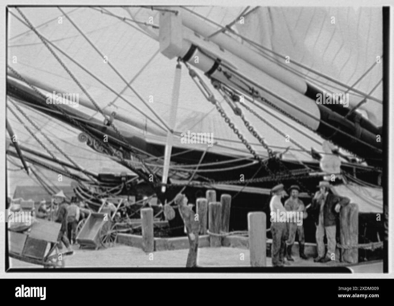 Museum of the City of New York, 5th Ave. et 103rd Quantif, New York City. Groupe South Street, détail III. Collection Gottscho-Schleisner Banque D'Images