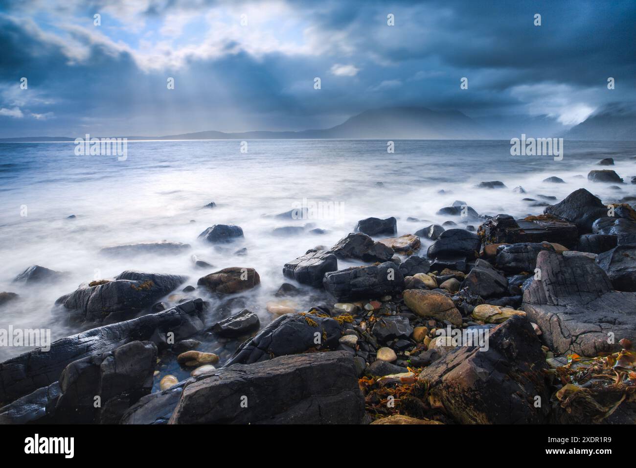 Géographie / voyage, Écosse, Elgol Beach, Écosse, NO-EXCLUSIVE-USE FOR FOLD-CARD-GREETING-CARD-CARD-POSTCARD-USE Banque D'Images