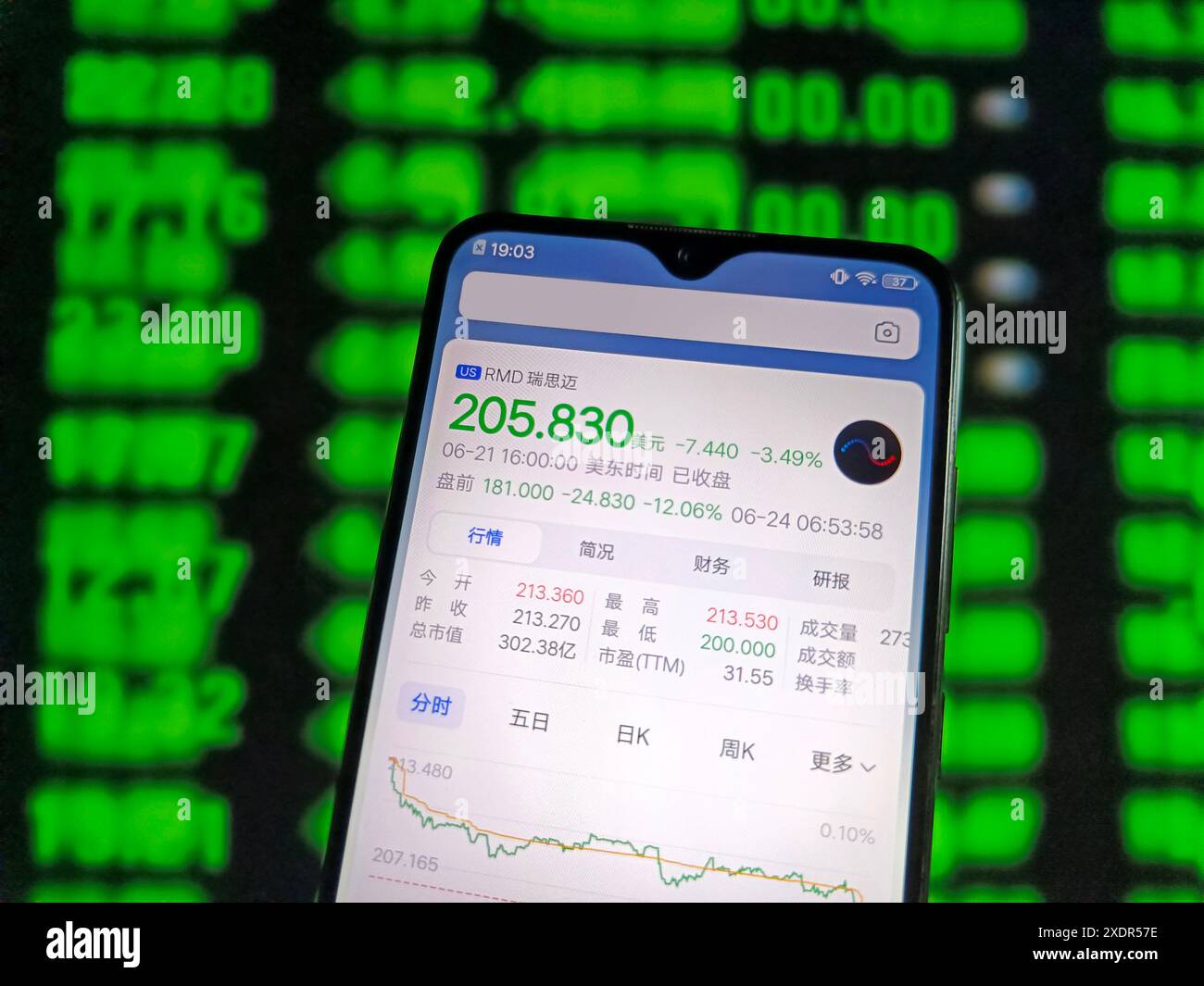 SUQIAN, CHINE - 24 JUIN 2024 - illustration RMD, ville de Suqian, province du Jiangsu, Chine, 24 juin, 2024. Banque D'Images