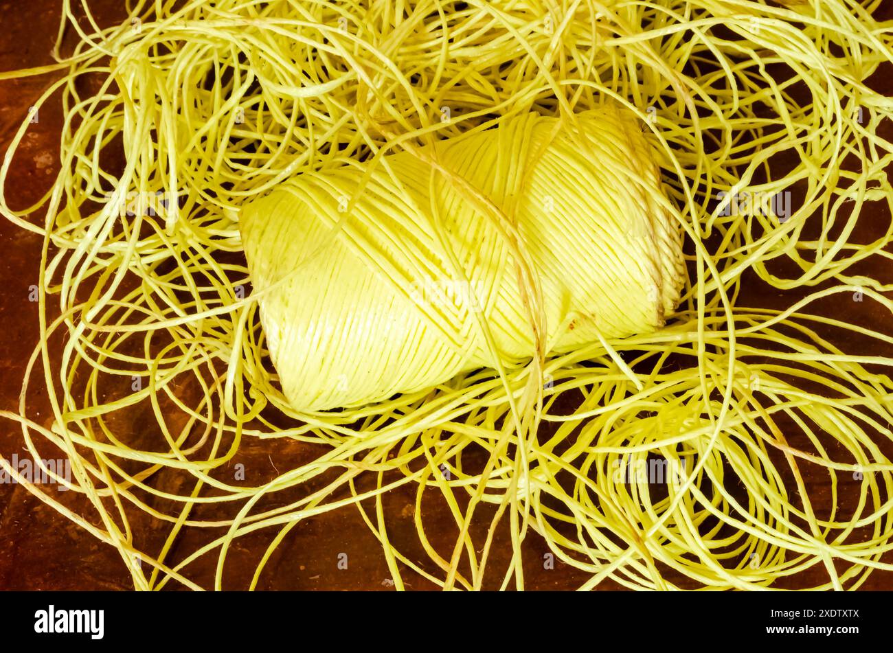 Cordon en nylon Banque D'Images