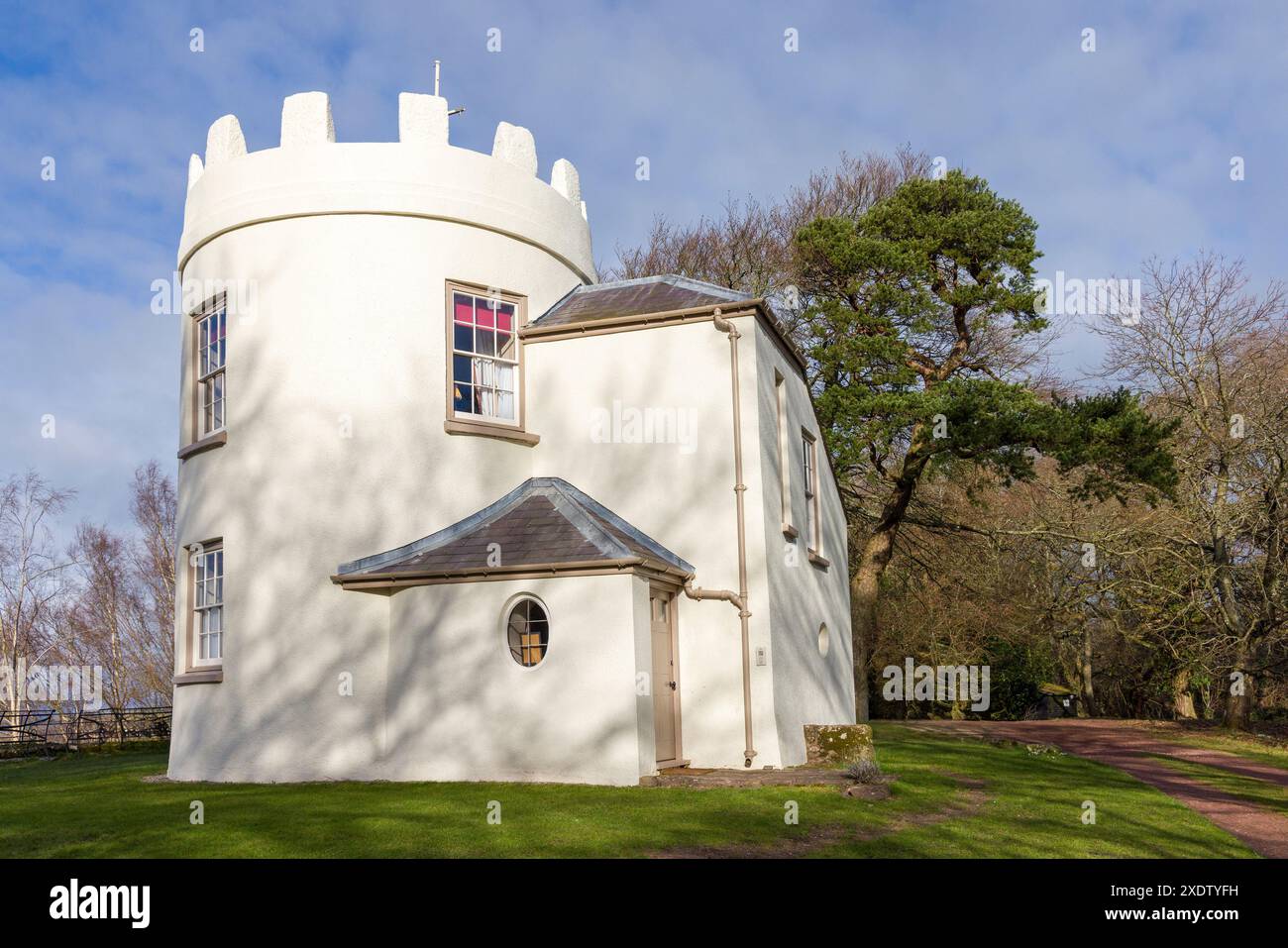 Kymin Round House, Monmouth, pays de Galles, Royaume-Uni Banque D'Images