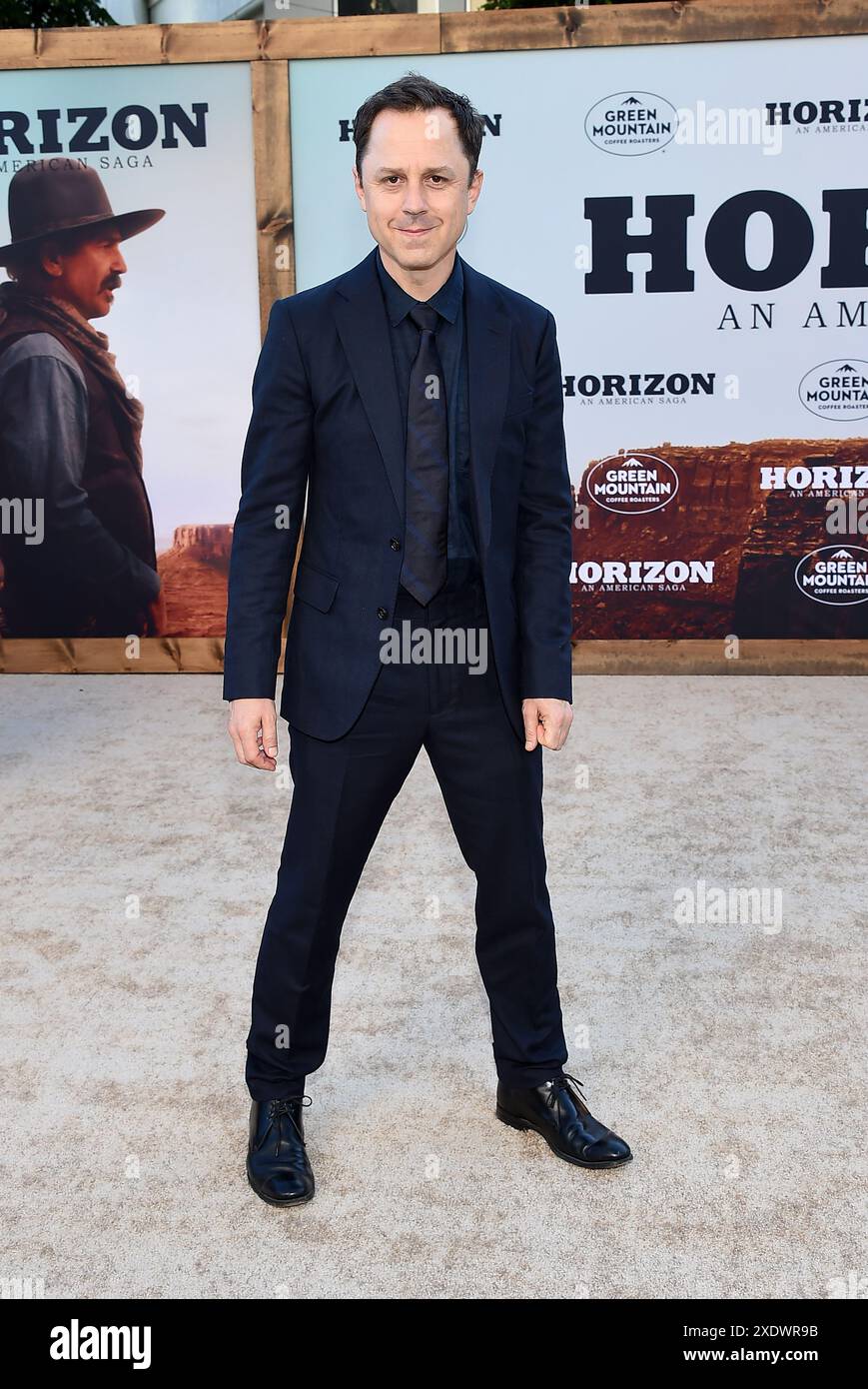 Westwood, États-Unis. 24 juin 2024. Giovanni Ribisi arrive à la première de « Horizon : an American Saga Chapter 1 » à Los Angeles au Regency Village Theatre le 24 juin 2024 à Westwood, CA. © Lisa OConnor/AFF-USA.com crédit : AFF/Alamy Live News Banque D'Images