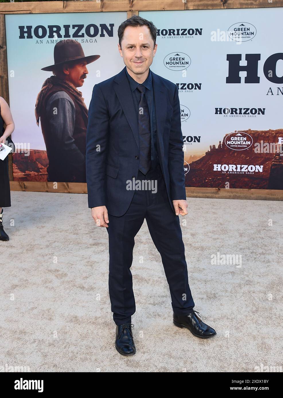 Westwood, États-Unis. 24 juin 2024. Giovanni Ribisi arrive à la première de « Horizon : an American Saga Chapter 1 » à Los Angeles au Regency Village Theatre le 24 juin 2024 à Westwood, CA. © Lisa OConnor/AFF-USA.com crédit : AFF/Alamy Live News Banque D'Images