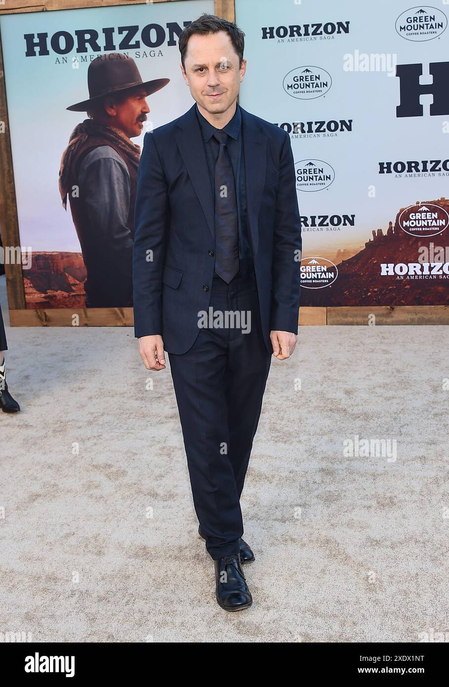 Westwood, États-Unis. 24 juin 2024. Giovanni Ribisi arrive à la première de « Horizon : an American Saga Chapter 1 » à Los Angeles au Regency Village Theatre le 24 juin 2024 à Westwood, CA. © Lisa OConnor/AFF-USA.com crédit : AFF/Alamy Live News Banque D'Images