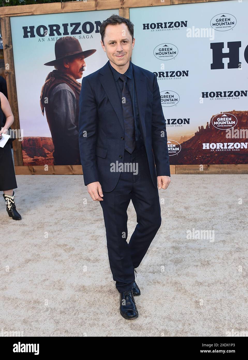 Westwood, États-Unis. 24 juin 2024. Giovanni Ribisi arrive à la première de « Horizon : an American Saga Chapter 1 » à Los Angeles au Regency Village Theatre le 24 juin 2024 à Westwood, CA. © Lisa OConnor/AFF-USA.com crédit : AFF/Alamy Live News Banque D'Images