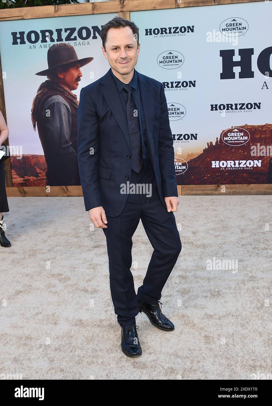 Westwood, États-Unis. 24 juin 2024. Giovanni Ribisi arrive à la première de « Horizon : an American Saga Chapter 1 » à Los Angeles au Regency Village Theatre le 24 juin 2024 à Westwood, CA. © Lisa OConnor/AFF-USA.com crédit : AFF/Alamy Live News Banque D'Images