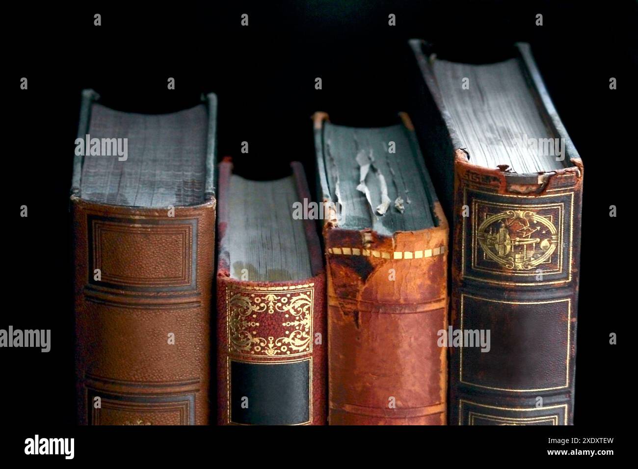 Livres sans titels Banque D'Images