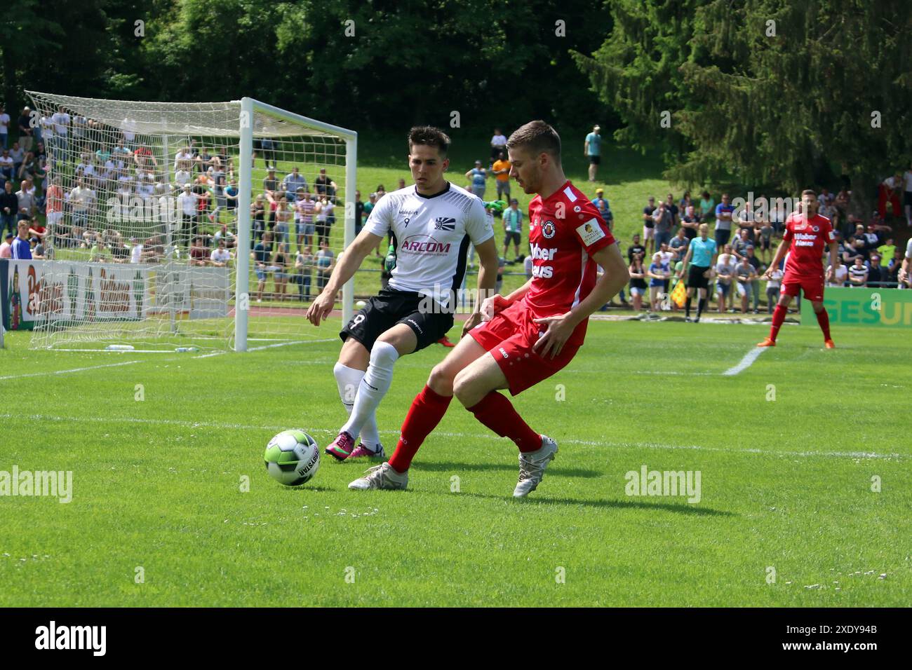 Finale de la Coupe SBFV 2017 : FC 08 Villingen vs SV Linx Banque D'Images