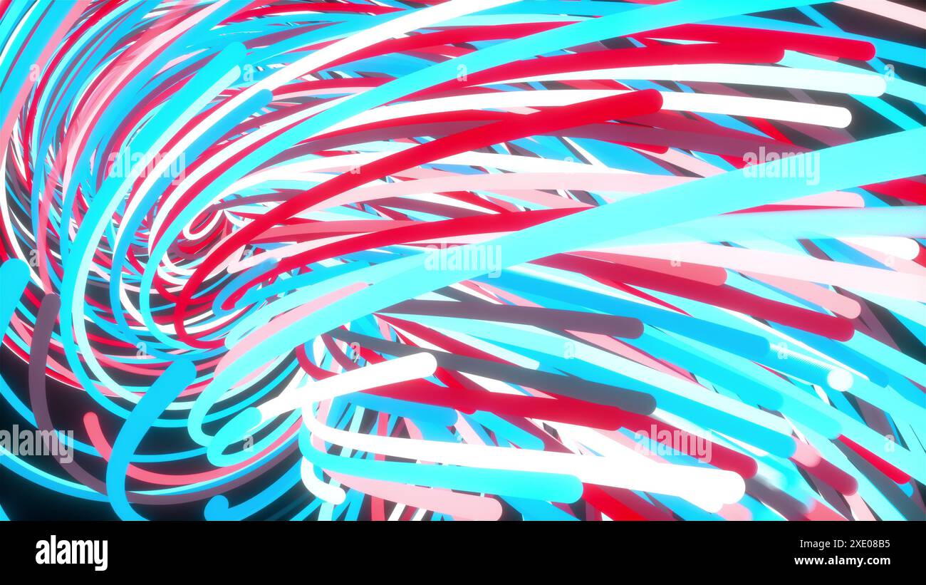 Lignes spirales Banque D'Images