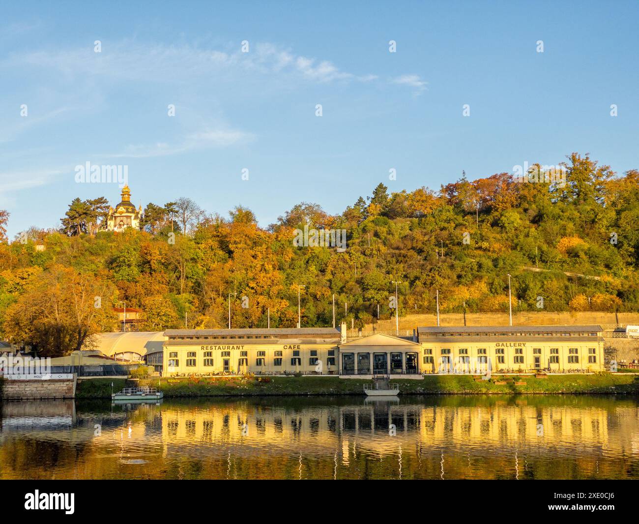 Couleurs de Prague d'automne Banque D'Images