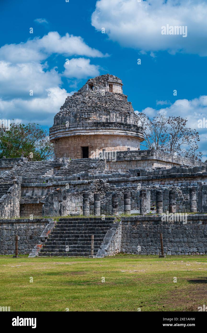 El Caracol à Chichen Itza Banque D'Images