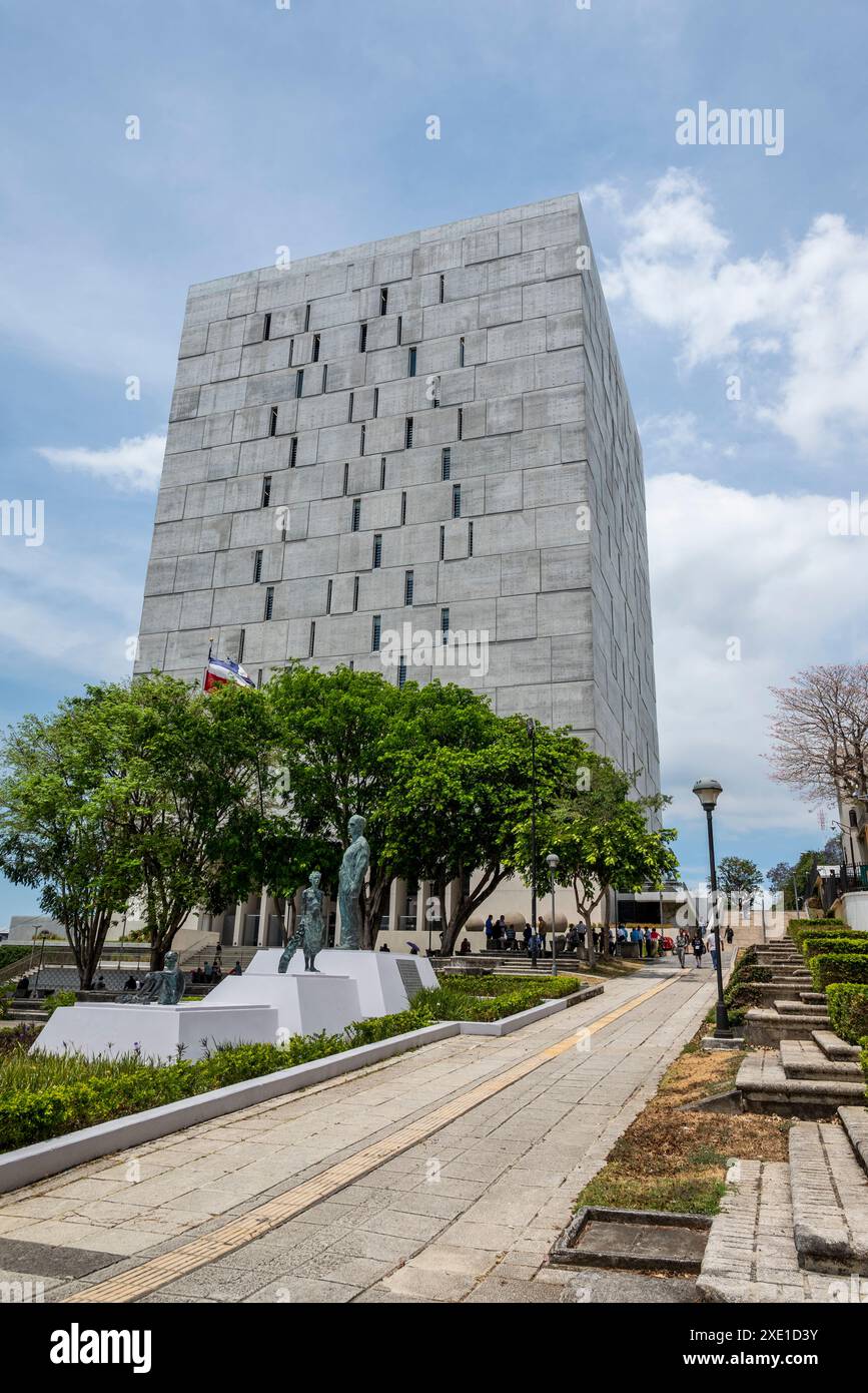 Assemblée législative du Costa Rica à Plaza de la Democracia, San José, Costa Rica Banque D'Images