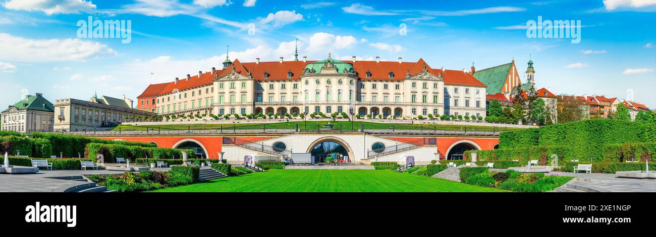 Jardin du Château Royal Banque D'Images