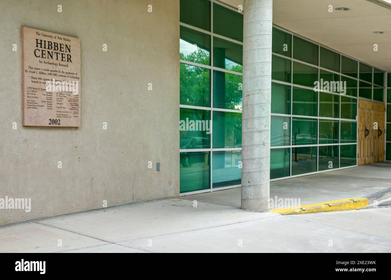 ALBUQUERQUE, NM, États-Unis - 15 MAI 2024 : Centre Hibben à l'Université du Nouveau-Mexique. Banque D'Images