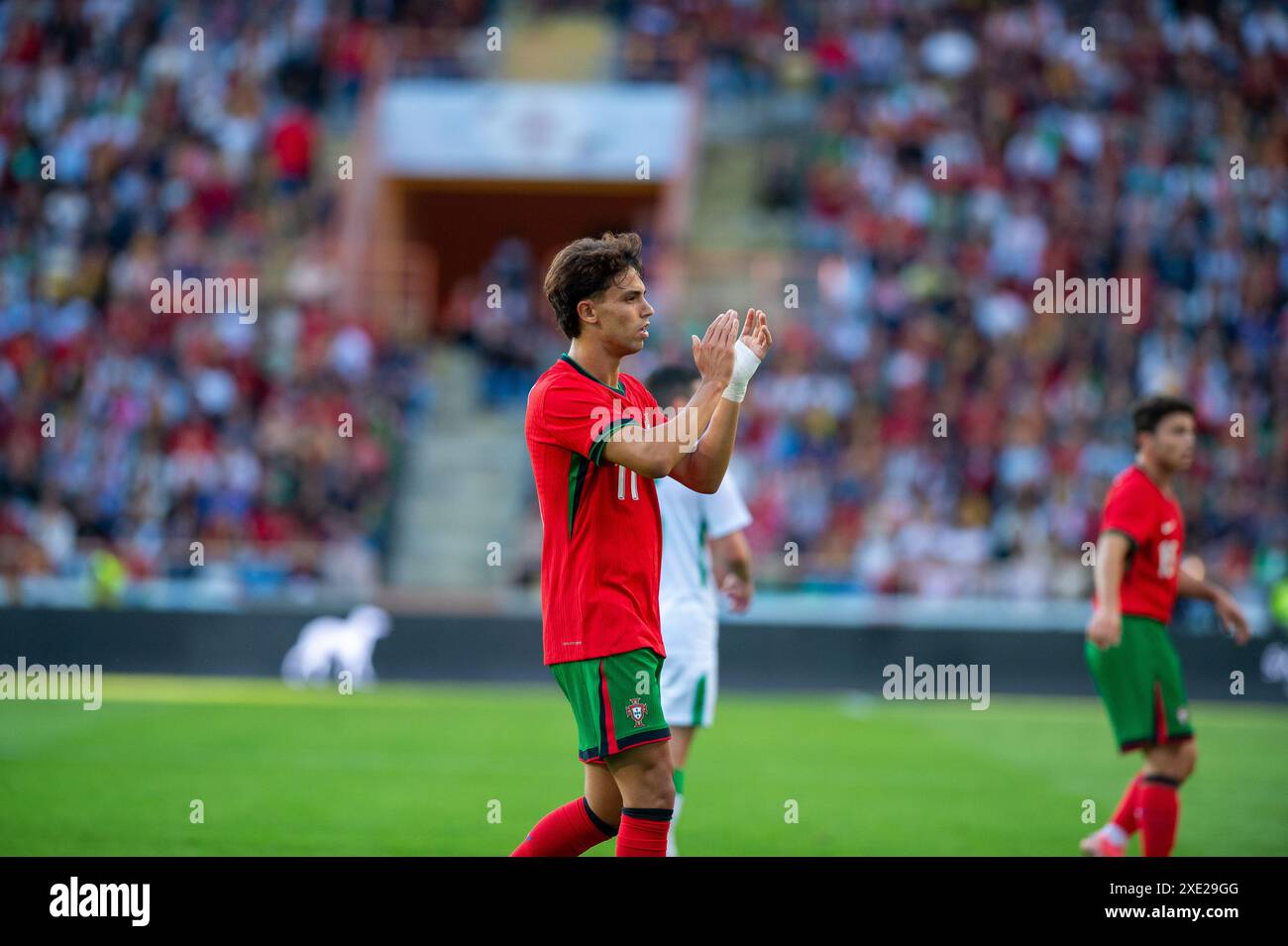 João Felix action du match contre l'Irlande Banque D'Images