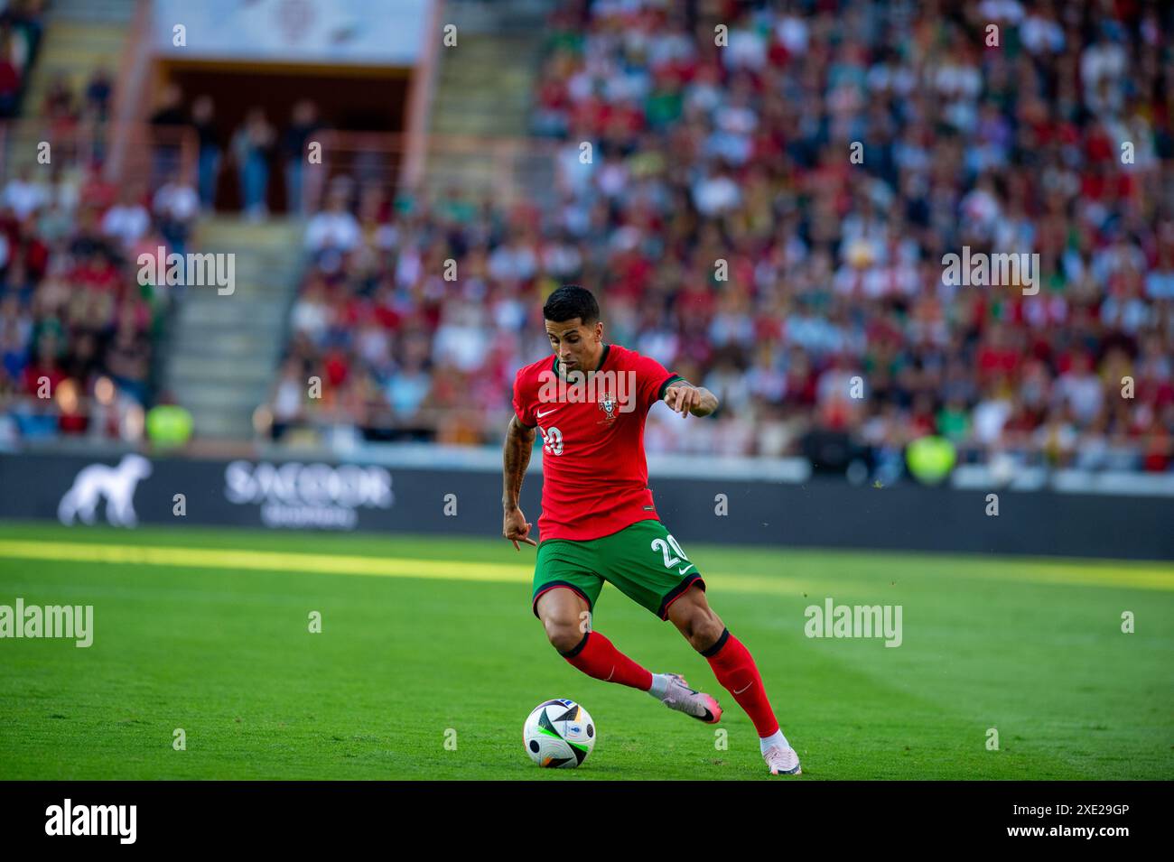 João Felix action du match contre l'Irlande Banque D'Images