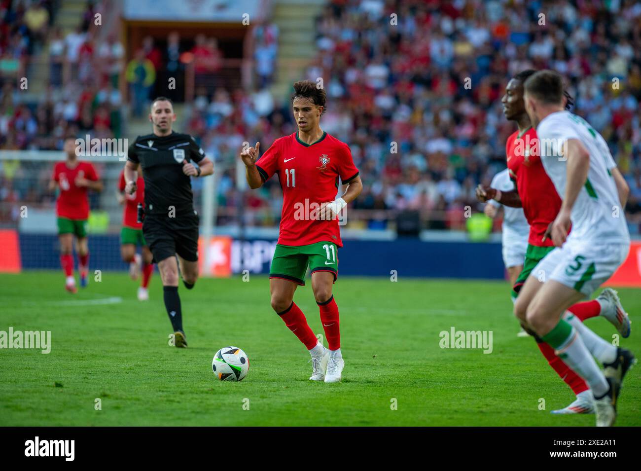 João Felix action du match contre l'Irlande Banque D'Images