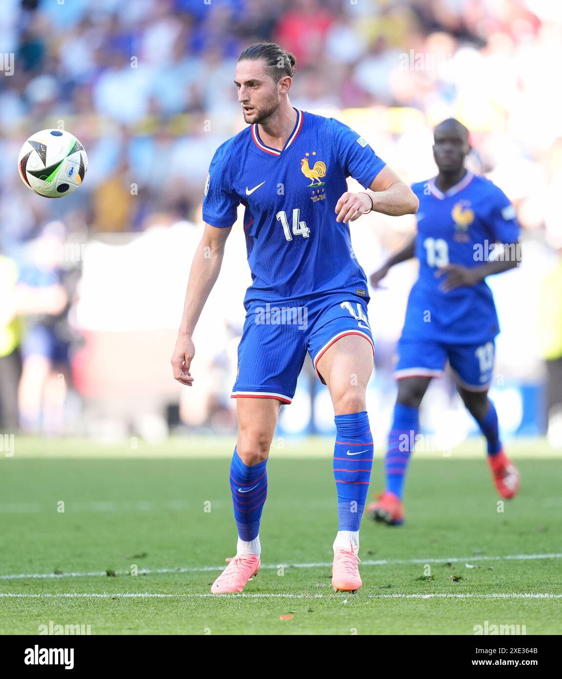 Le Français Adrien Rabiot lors du match du Groupe d de l'UEFA Euro 2024 au BVB Stadion Dortmund à Dortmund, Allemagne. Date de la photo : mardi 25 juin 2024. Banque D'Images