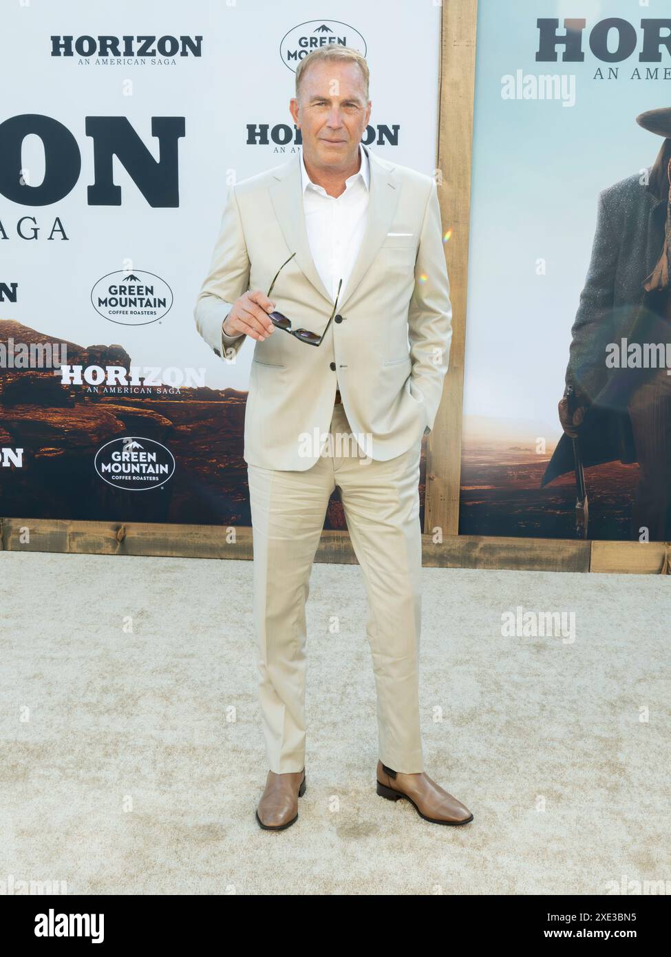 24 juin 2024, Westwood, Californie, États-Unis : KEVIN COSTNER assiste à la première américaine de ''Horizon : an American Saga - Chapitre 1. (Crédit image : © Billy Bennight/ZUMA Press Wire) USAGE ÉDITORIAL SEULEMENT! Non destiné à UN USAGE commercial ! Banque D'Images