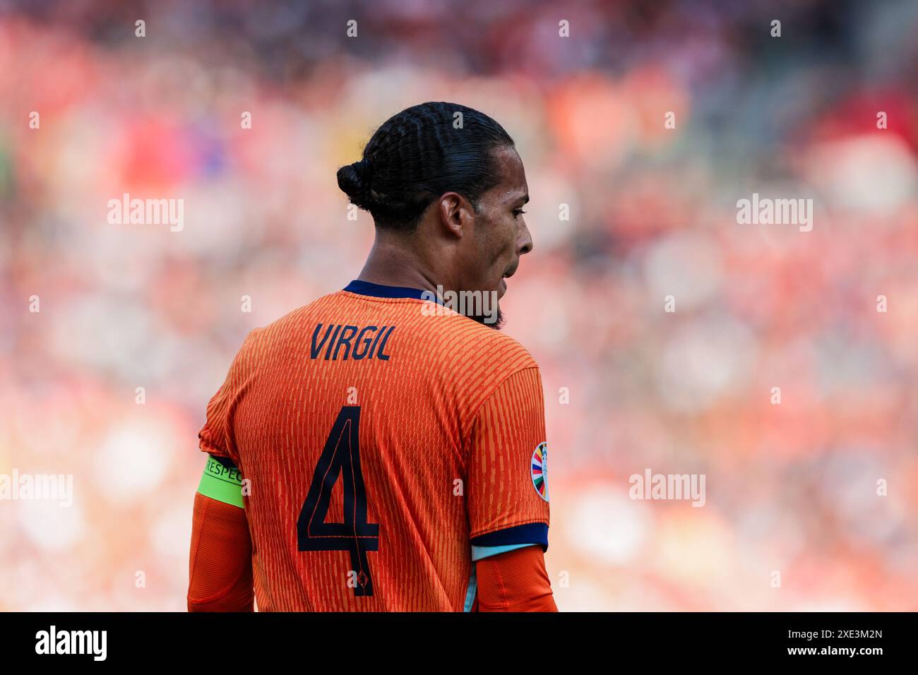 Virgil van Dijk des pays-Bas lors de l'UEFA Euro 2024 - Hollande vs Autriche, Championnat d'Europe de football de l'UEFA à Berlin, Allemagne, juin 25 2024 Banque D'Images