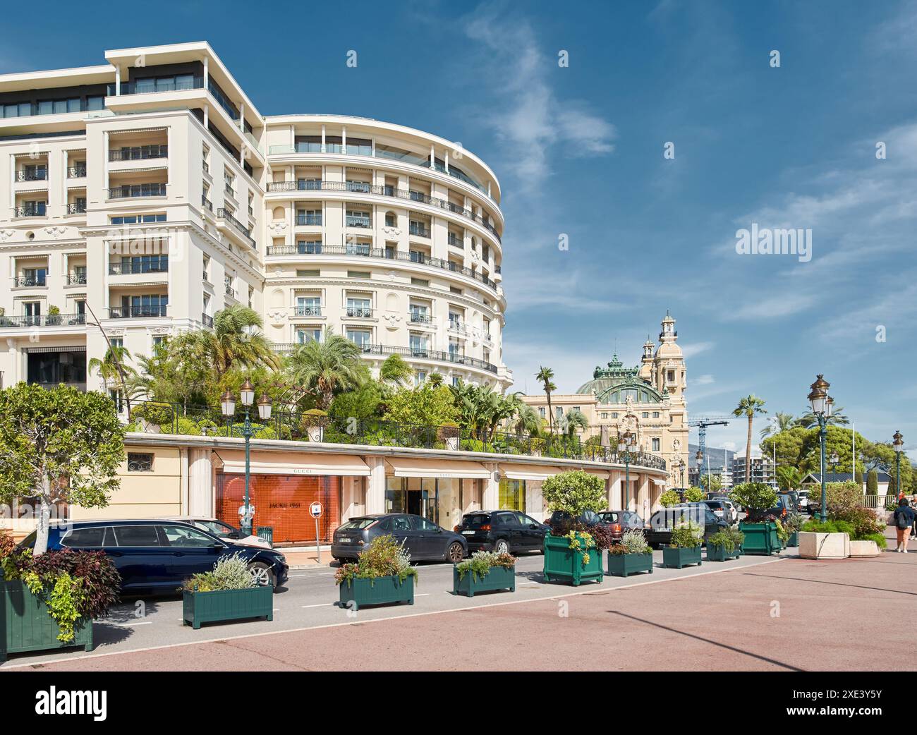 Monaco, Monte-Carlo, 29 septembre 2022 - célèbre Casino Monte-Carlo et hôtel de Paris à la belle journée, style de vie de princi Banque D'Images