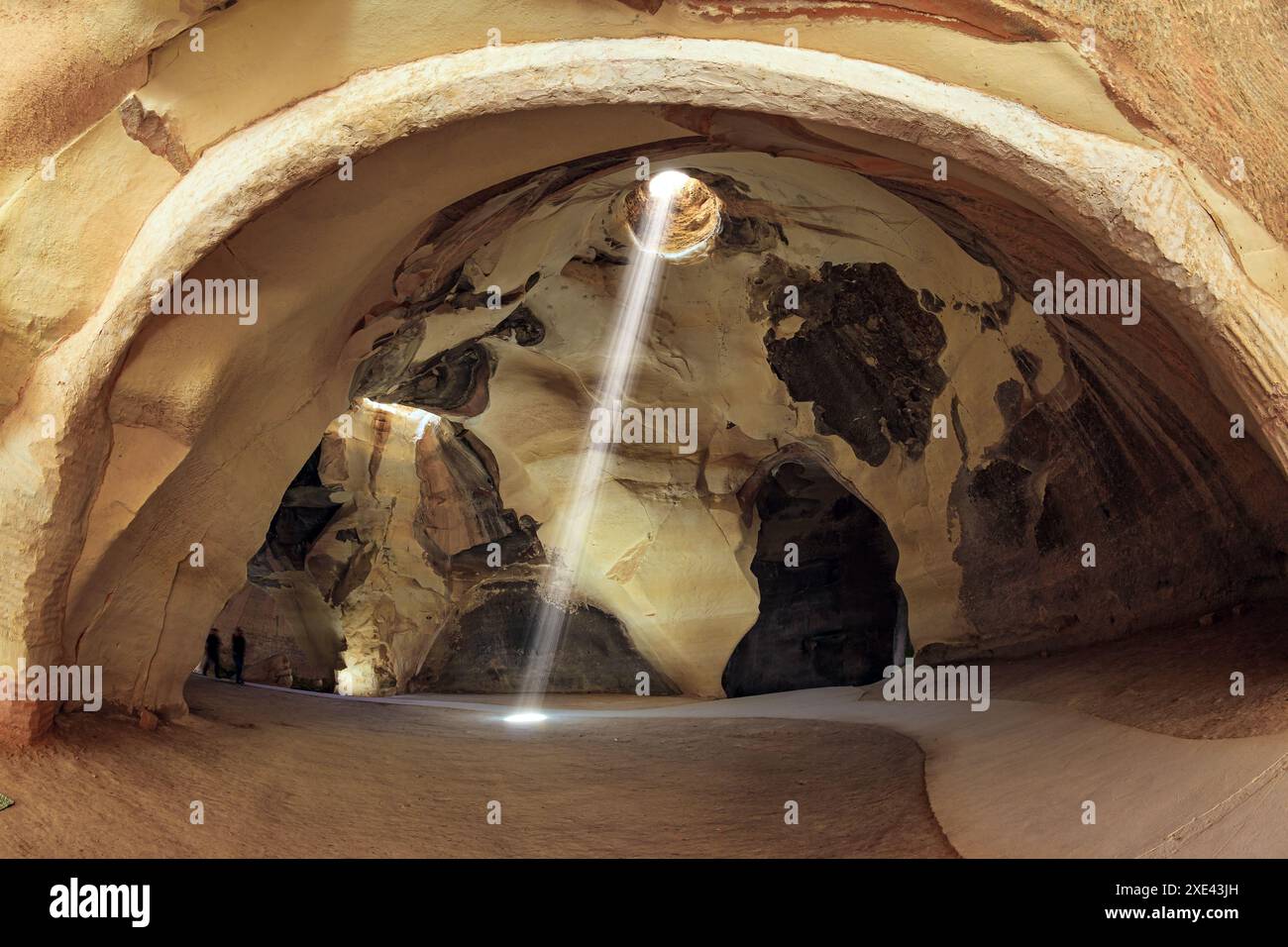 Les voûtes de la grotte Banque D'Images