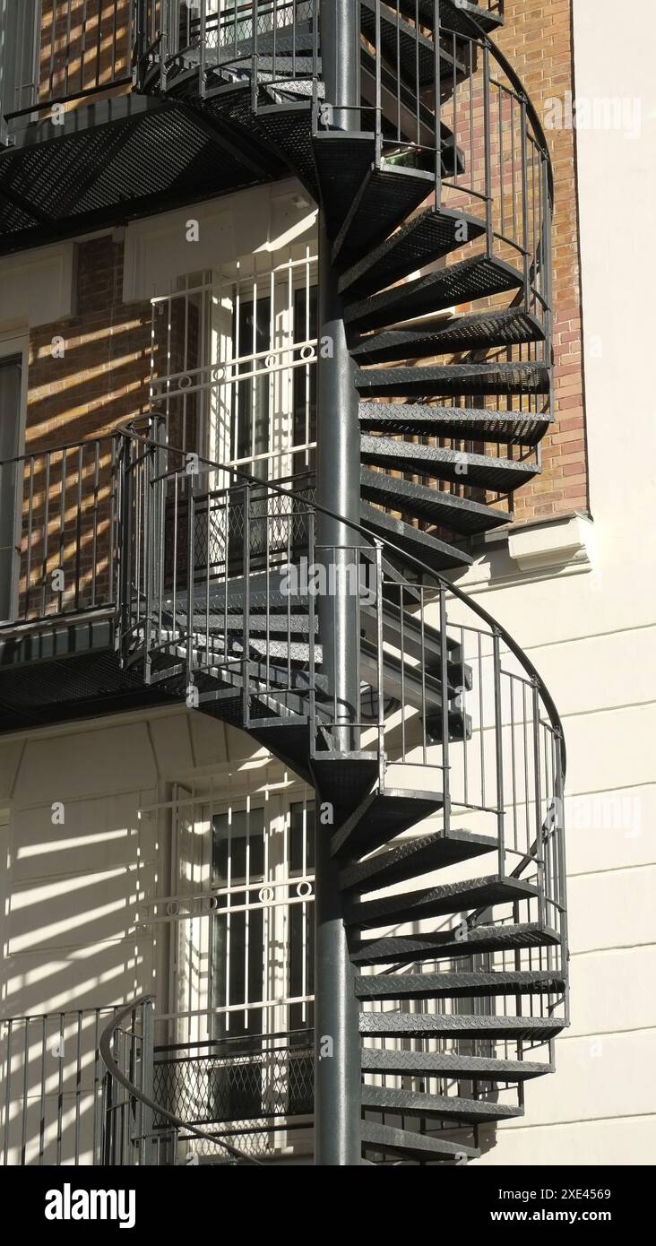 Escalier en colimaçon, escalier Banque D'Images