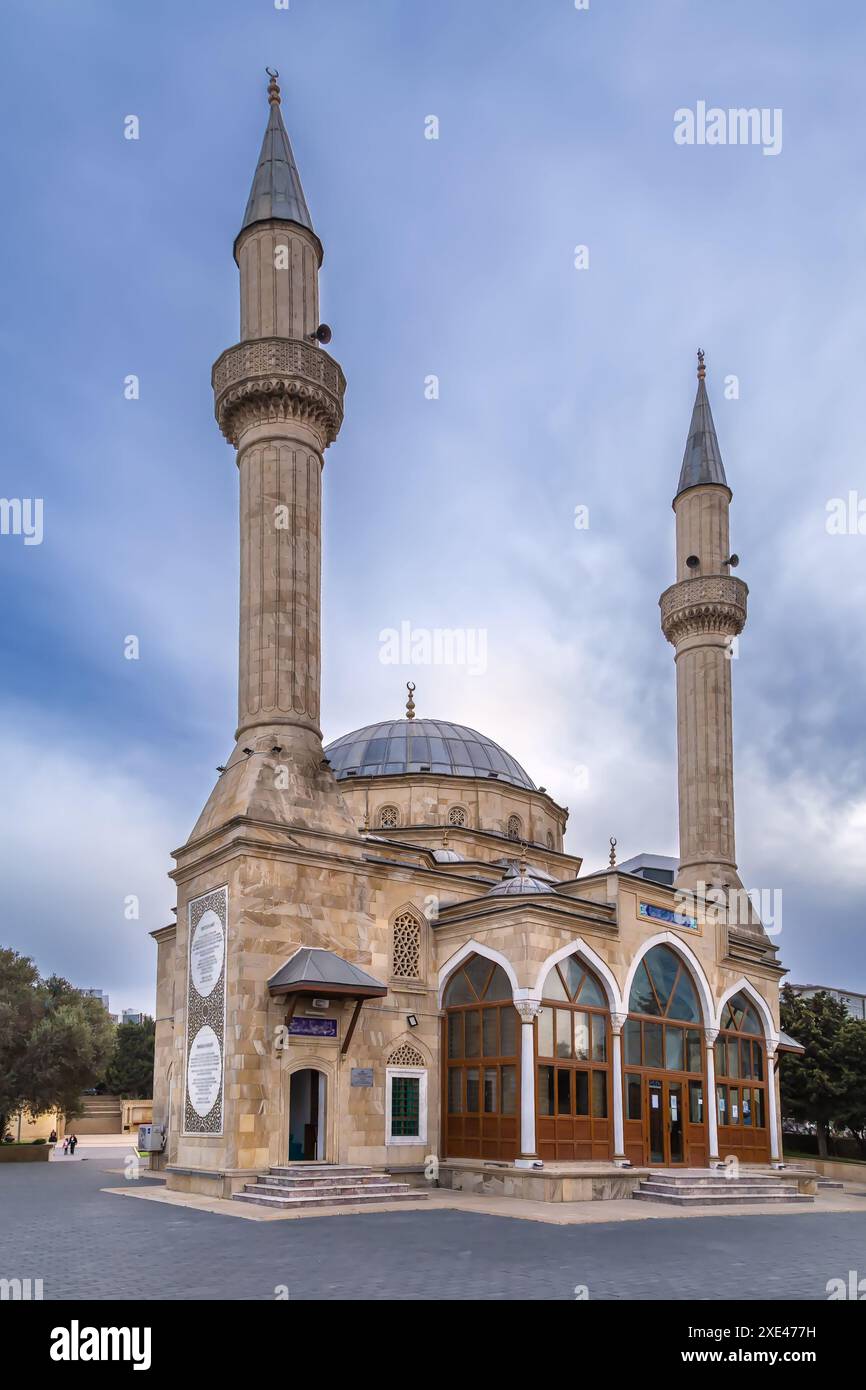 Mosquée des Martyrs, Bakou, Azerbaïdjan Banque D'Images