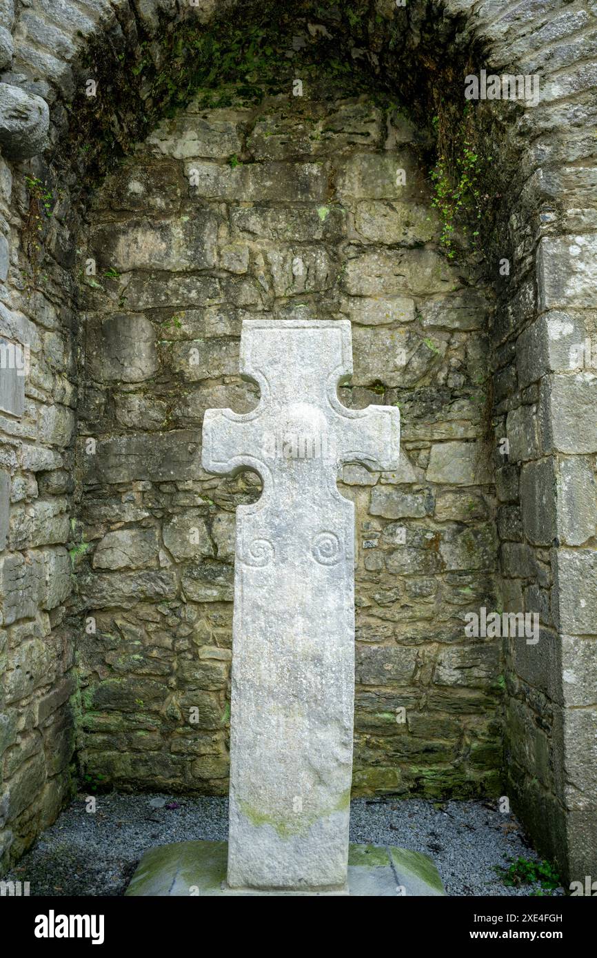 Cathédrale médiévale de Kilfenora (Saint Fachtnanrsquo) Banque D'Images