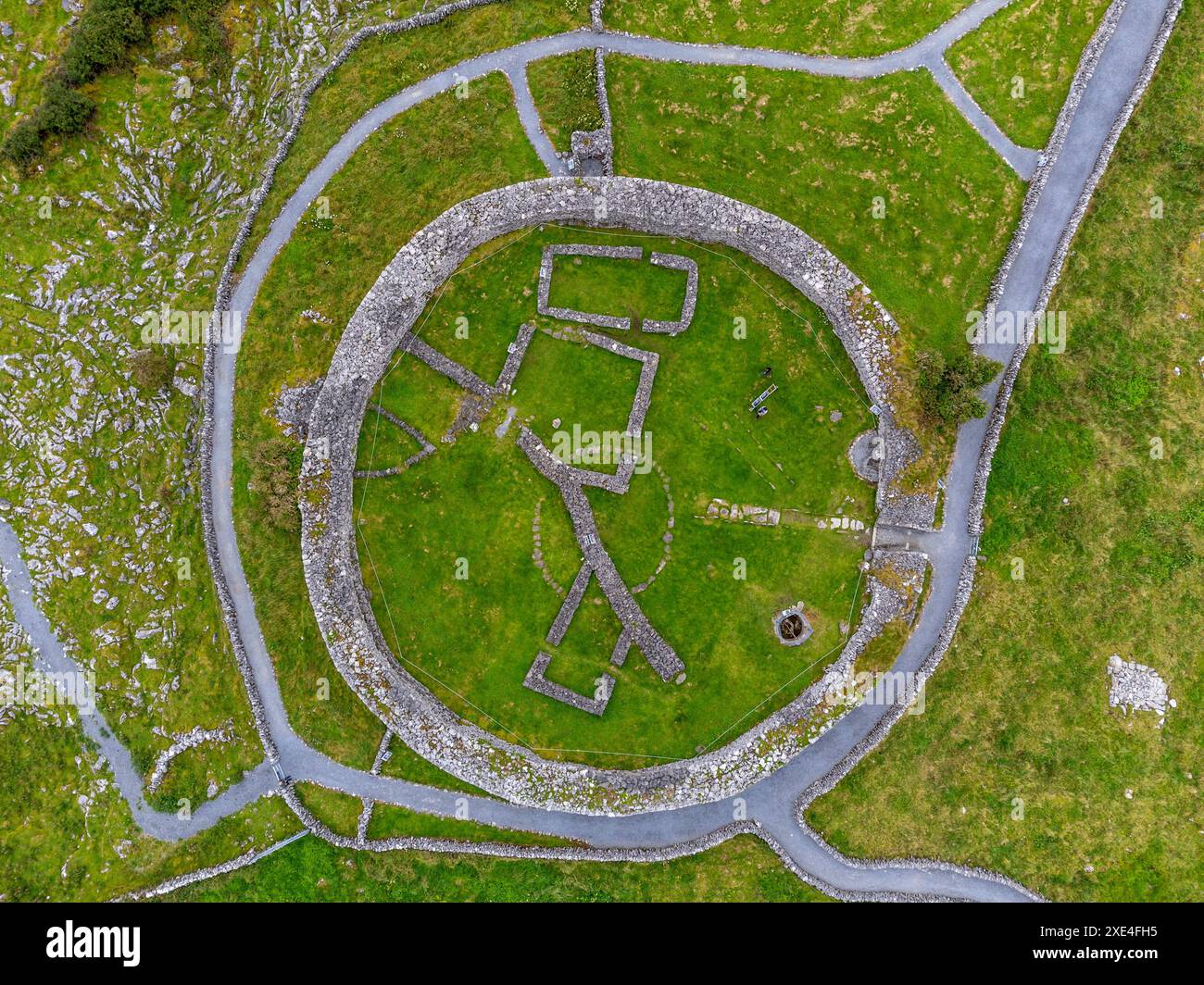 Fort de Caherconnell Banque D'Images