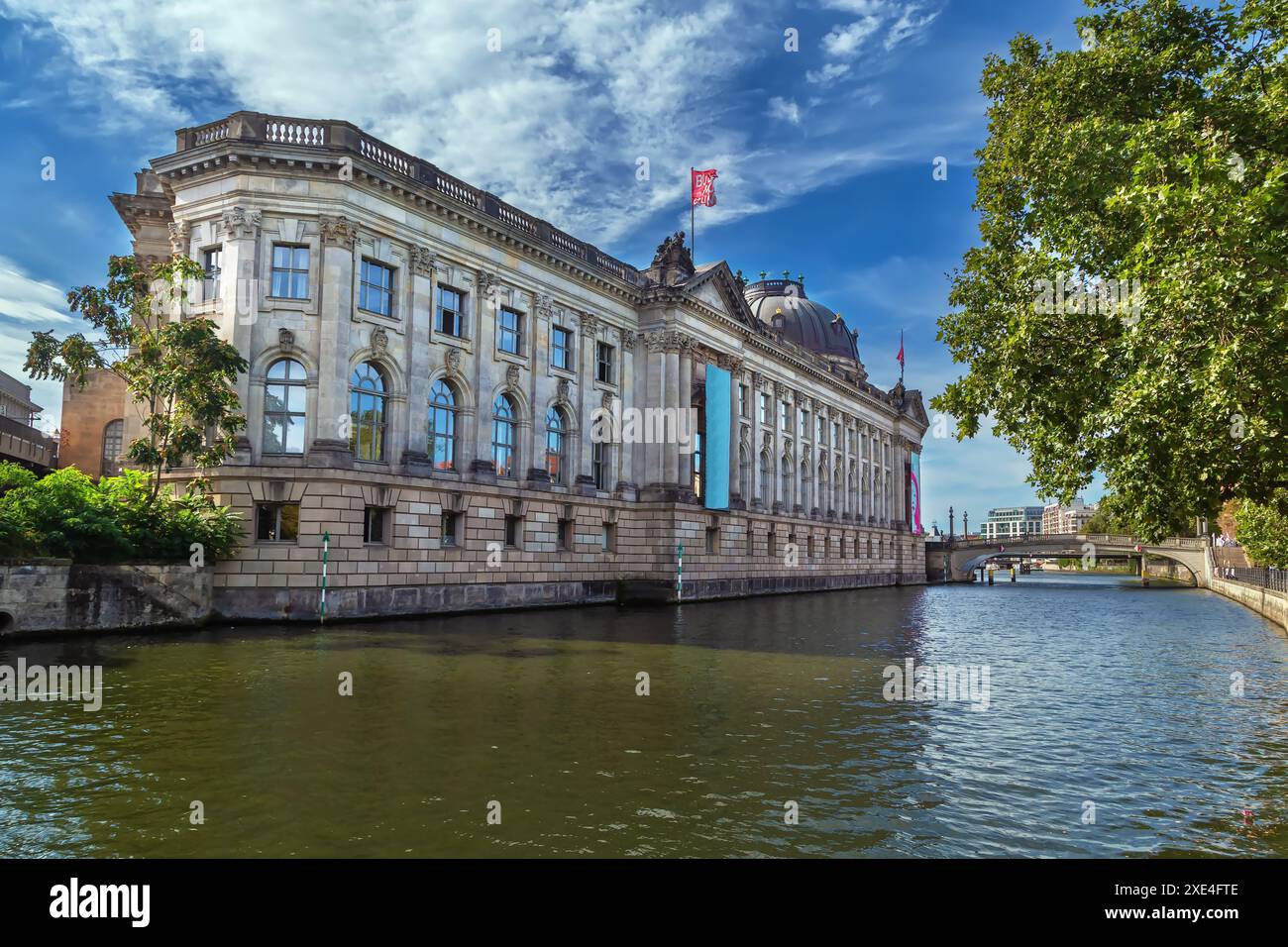 Rivar Spree à Berlin, Allemagne Banque D'Images