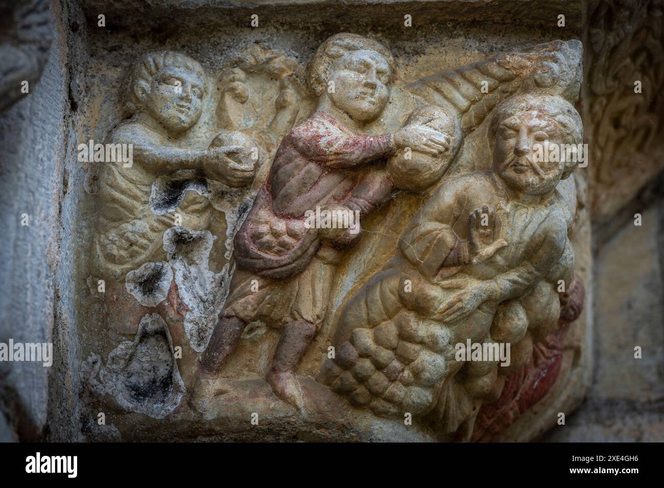 Lapidation de St. stephen Banque D'Images