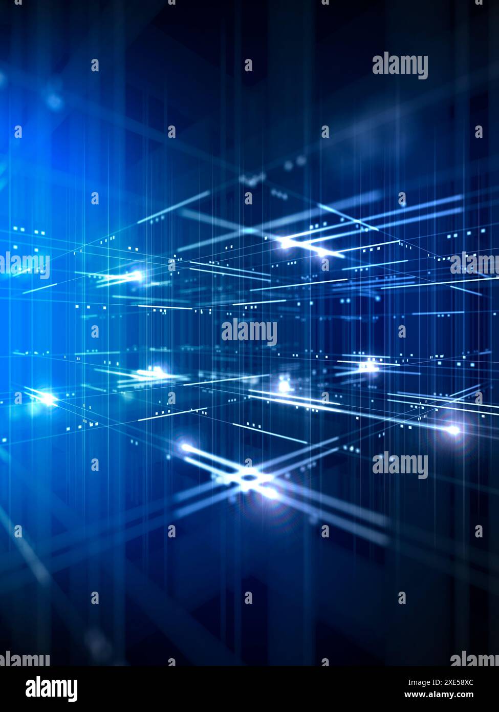 Schémas de différentes dimensions Banque D'Images