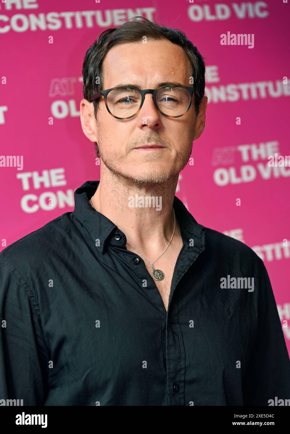 LONDRES, ROYAUME-UNI. 25 juin 2024. Andrew Knott assiste à Press Night - The Constituent au théâtre Old Vic, Londres, Royaume-Uni. Crédit : Voir Li/Picture Capital/Alamy Live News Banque D'Images