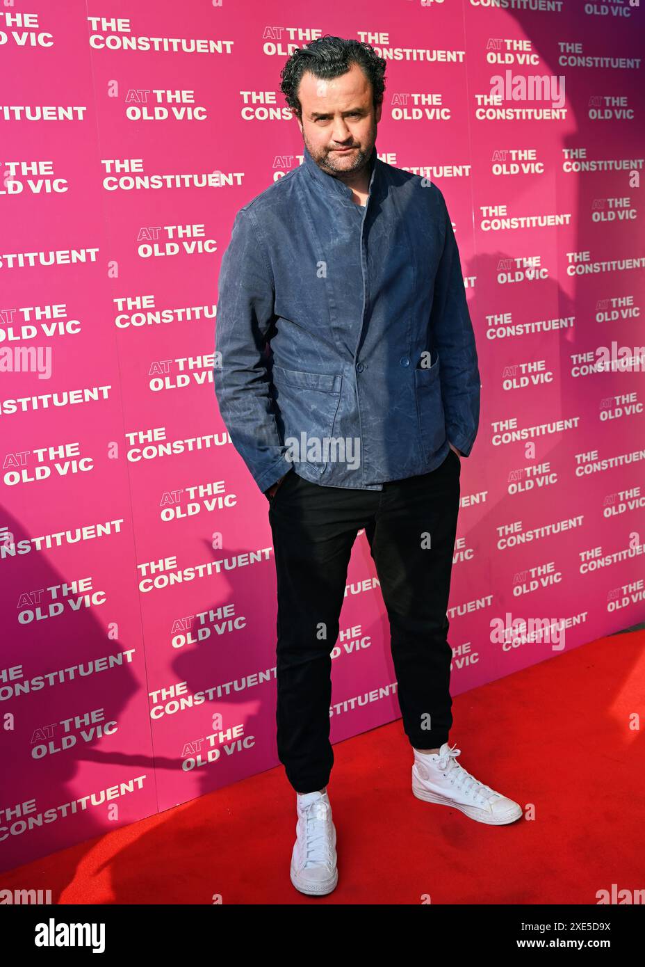 LONDRES, ROYAUME-UNI. 25 juin 2024. Daniel Mays assiste à Press Night - The Constituent au théâtre Old Vic, Londres, Royaume-Uni. Crédit : Voir Li/Picture Capital/Alamy Live News Banque D'Images