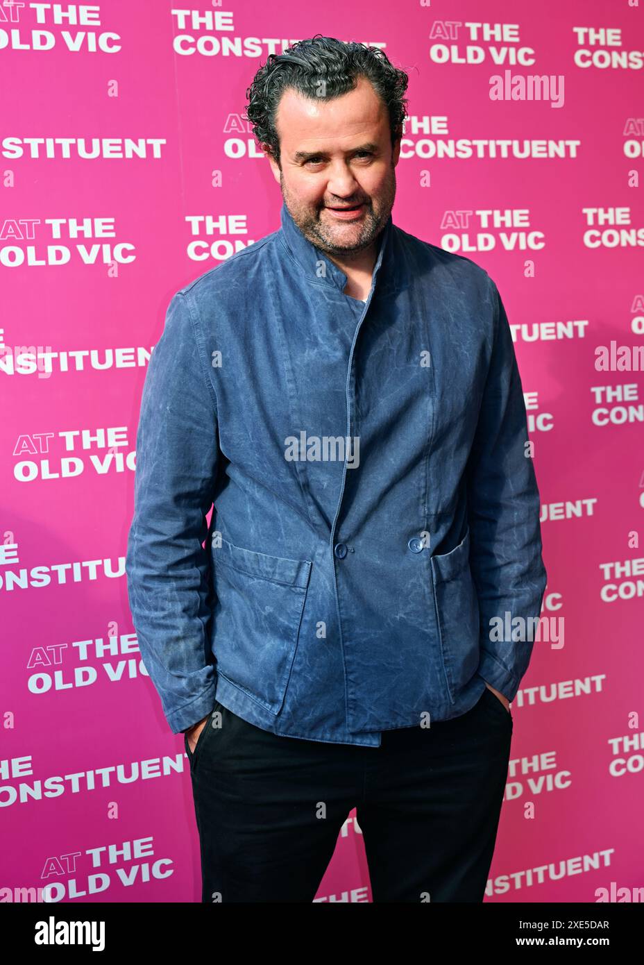 LONDRES, ROYAUME-UNI. 25 juin 2024. Daniel Mays assiste à Press Night - The Constituent au théâtre Old Vic, Londres, Royaume-Uni. Crédit : Voir Li/Picture Capital/Alamy Live News Banque D'Images