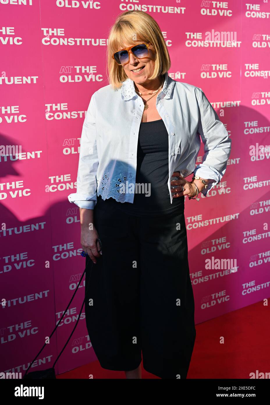 LONDRES, ROYAUME-UNI. 25 juin 2024. Fay Ripley assiste à Press Night - The Constituent au théâtre Old Vic, Londres, Royaume-Uni. Crédit : Voir Li/Picture Capital/Alamy Live News Banque D'Images