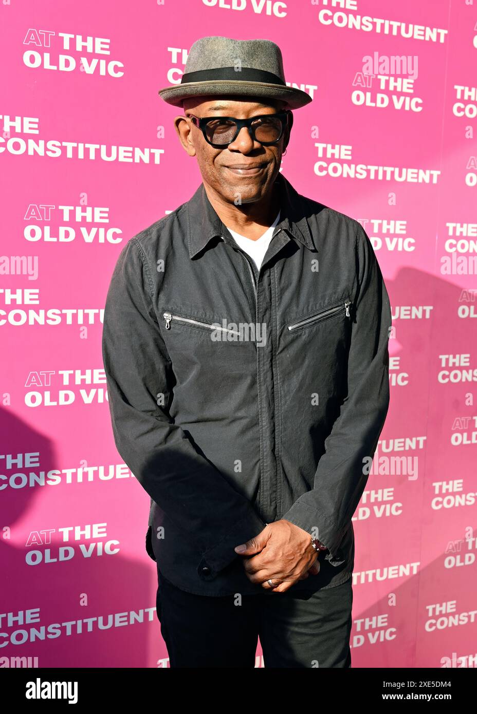 LONDRES, ROYAUME-UNI. 25 juin 2024. Lennie James assiste à Press Night - The Constituent au théâtre Old Vic, Londres, Royaume-Uni. Crédit : Voir Li/Picture Capital/Alamy Live News Banque D'Images