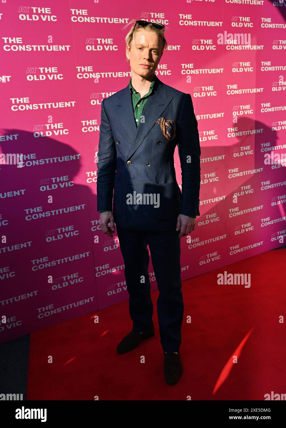 LONDRES, ROYAUME-UNI. 25 juin 2024. Freddie Fox assiste à Press Night - The Constituent au théâtre Old Vic, Londres, Royaume-Uni. Crédit : Voir Li/Picture Capital/Alamy Live News Banque D'Images