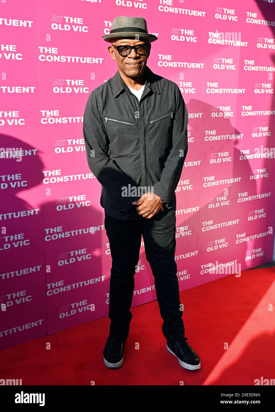 LONDRES, ROYAUME-UNI. 25 juin 2024. Lennie James assiste à Press Night - The Constituent au théâtre Old Vic, Londres, Royaume-Uni. Crédit : Voir Li/Picture Capital/Alamy Live News Banque D'Images