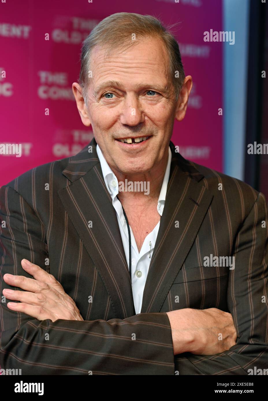 LONDRES, ROYAUME-UNI. 25 juin 2024. Paul Simonon assiste à Press Night - The Constituent au théâtre Old Vic, Londres, Royaume-Uni. Crédit : Voir Li/Picture Capital/Alamy Live News Banque D'Images