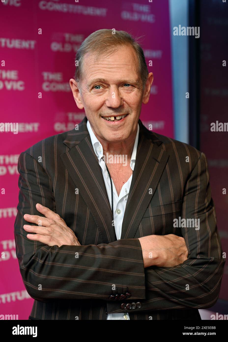 LONDRES, ROYAUME-UNI. 25 juin 2024. Paul Simonon assiste à Press Night - The Constituent au théâtre Old Vic, Londres, Royaume-Uni. Crédit : Voir Li/Picture Capital/Alamy Live News Banque D'Images