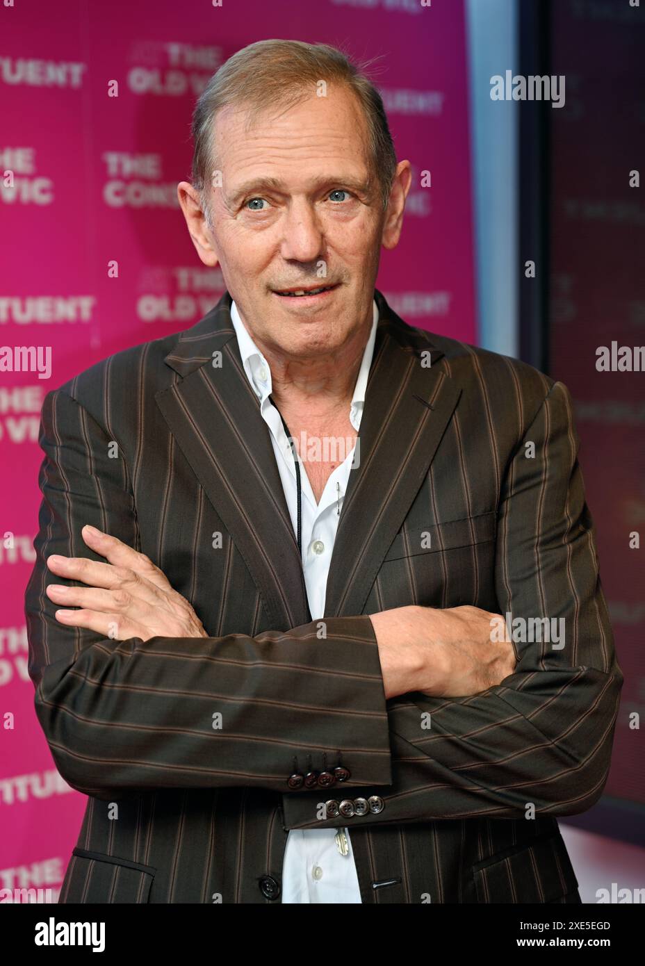 LONDRES, ROYAUME-UNI. 25 juin 2024. Paul Simonon assiste à Press Night - The Constituent au théâtre Old Vic, Londres, Royaume-Uni. Crédit : Voir Li/Picture Capital/Alamy Live News Banque D'Images