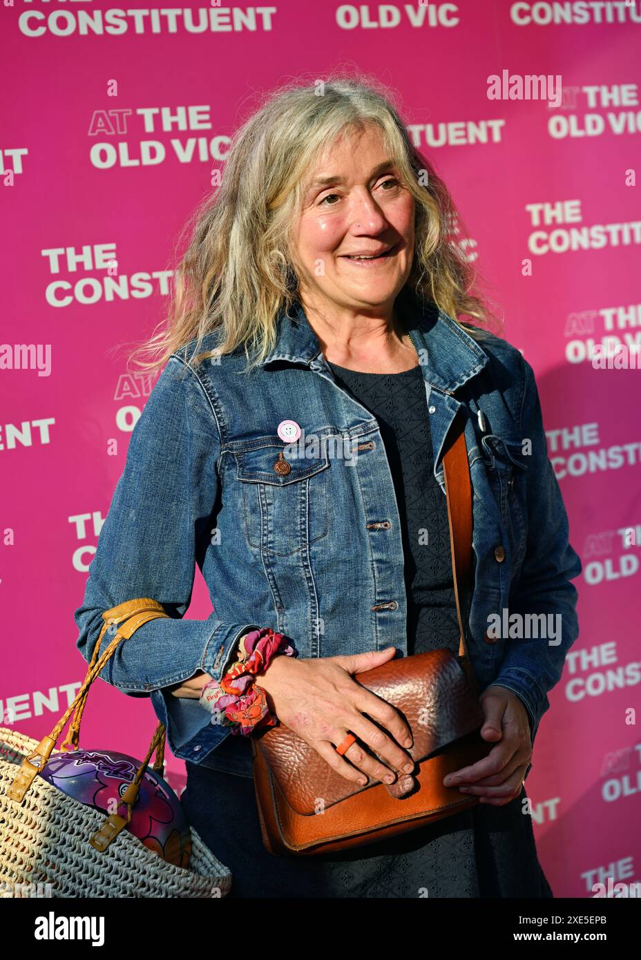 LONDRES, ROYAUME-UNI. 25 juin 2024. Sophie Thompson assiste à Press Night - The Constituent au théâtre Old Vic, Londres, Royaume-Uni. Crédit : Voir Li/Picture Capital/Alamy Live News Banque D'Images
