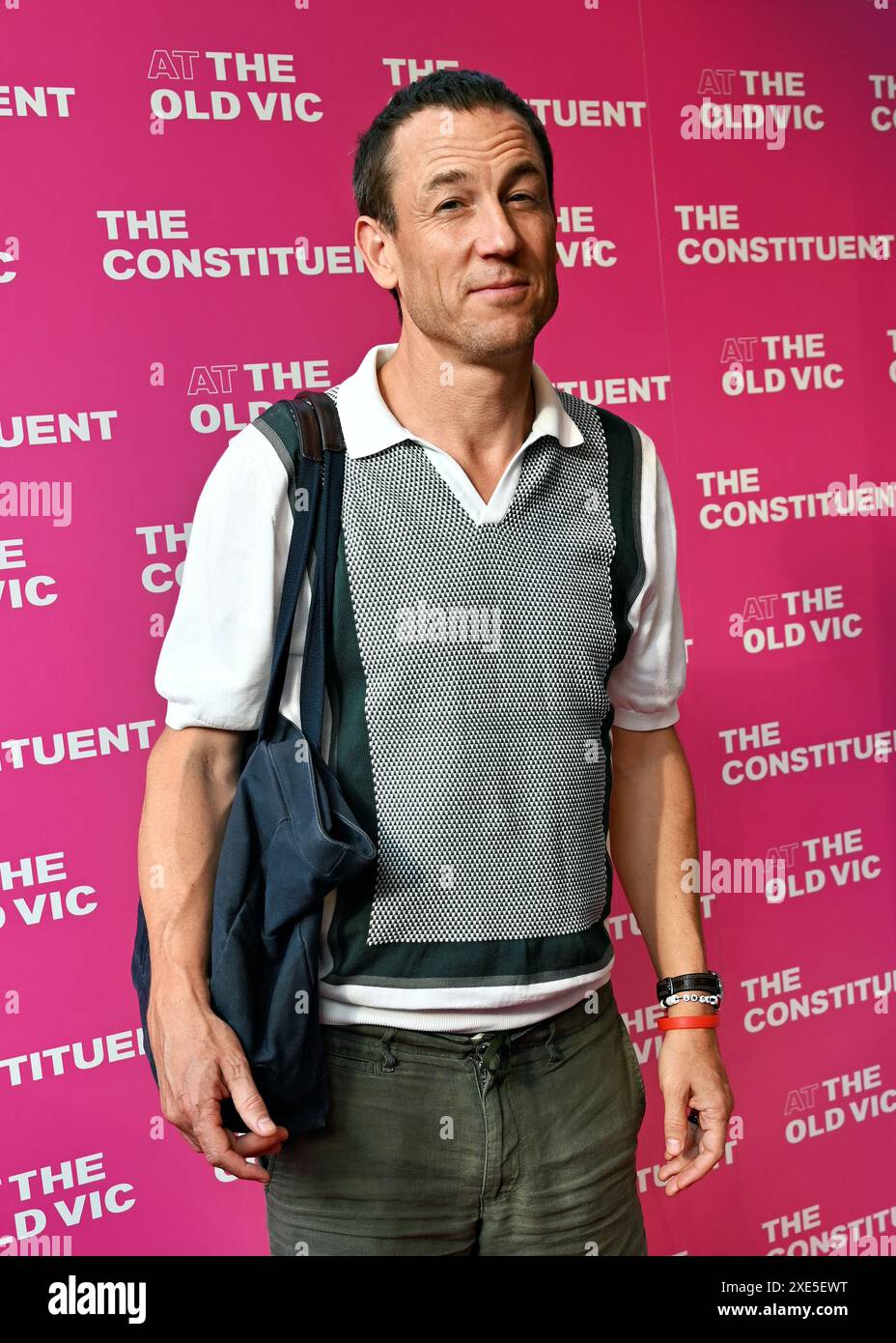 LONDRES, ROYAUME-UNI. 25 juin 2024. Tobias Menzies assiste à Press Night - The Constituent au théâtre Old Vic, Londres, Royaume-Uni. Crédit : Voir Li/Picture Capital/Alamy Live News Banque D'Images