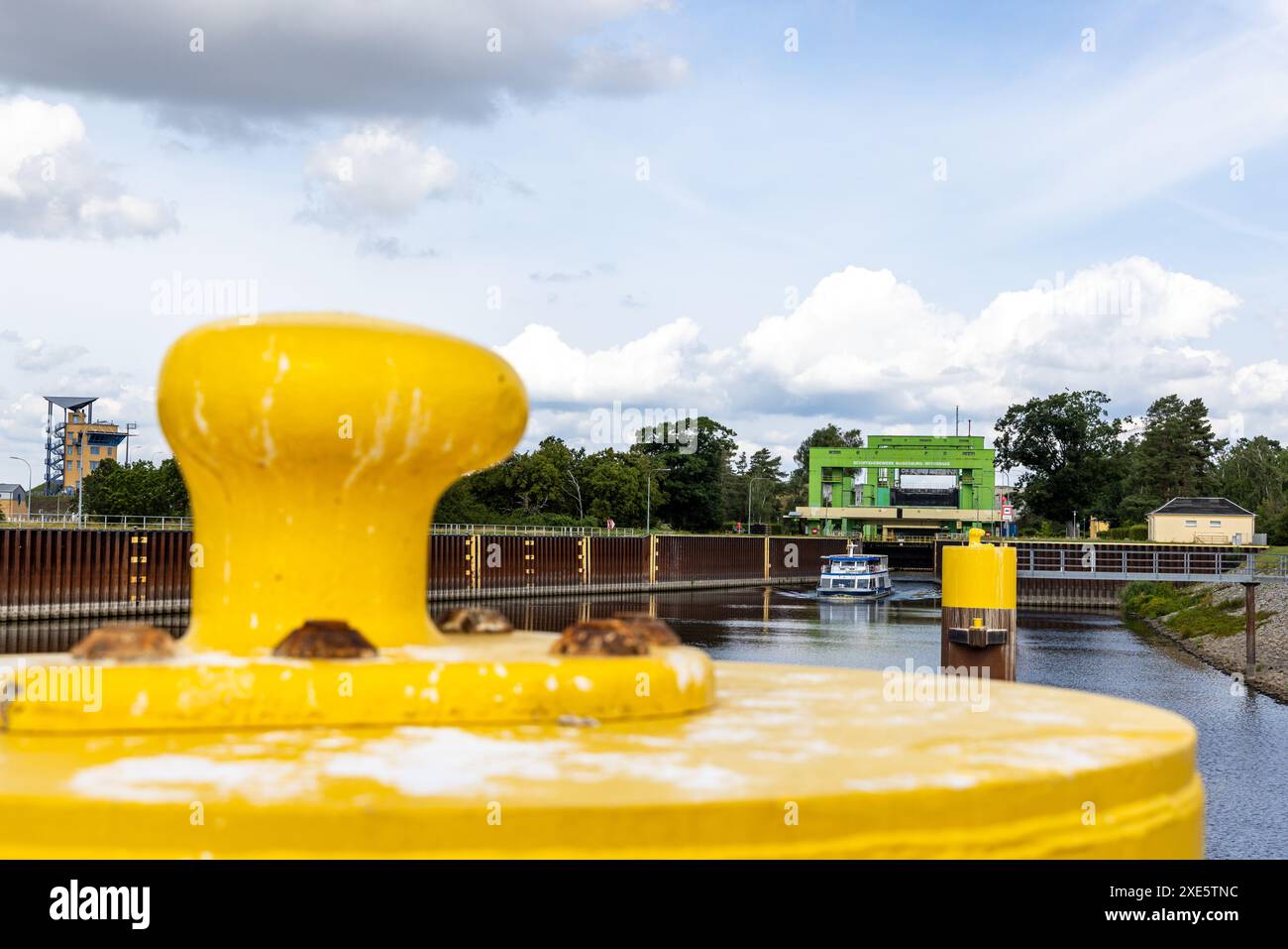 Photos du carrefour Magdeburg Rothesee Hohenwarthe Banque D'Images