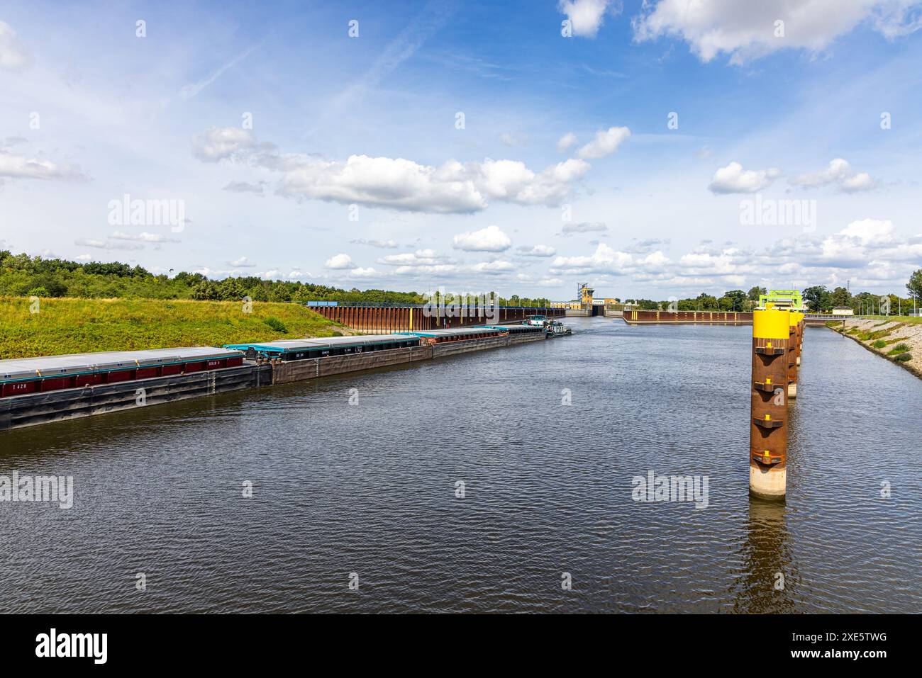 Photos du carrefour Magdeburg Rothesee Hohenwarthe Banque D'Images