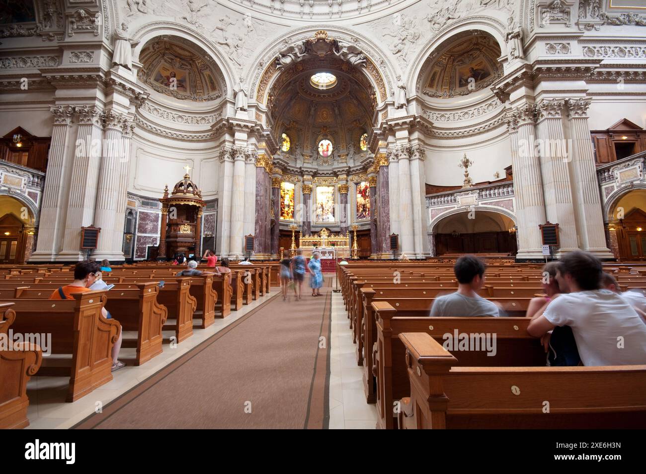 Allemagne, Berlin, Cathédrale de Berlin Banque D'Images