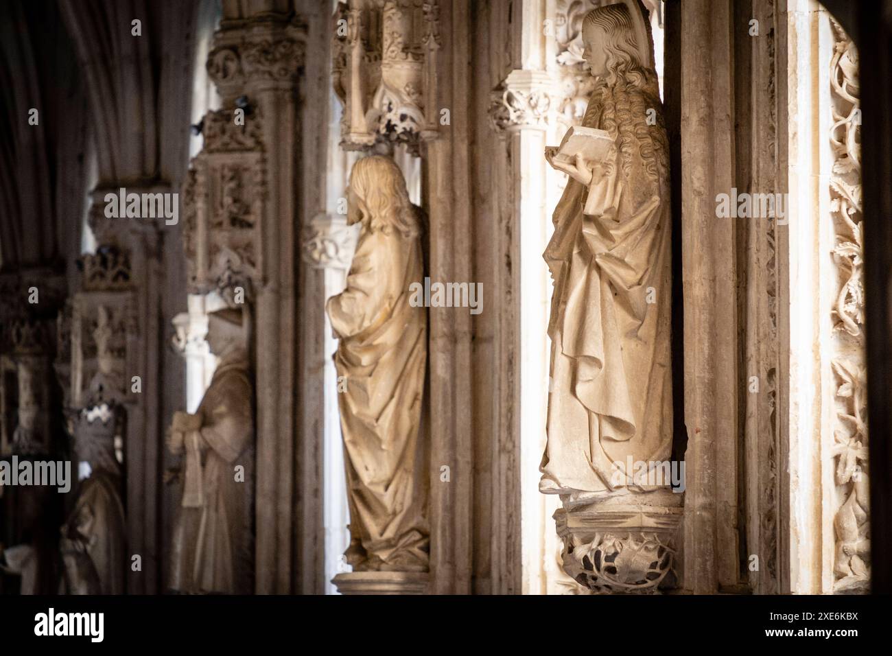 Cloître supérieur Banque D'Images